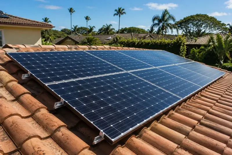 Installation de panneaux solaires à Venerque